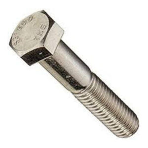 SS Hex Half Threaded Hexagon Bolts