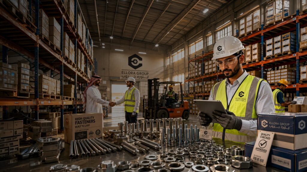 Trusted Fasteners Suppliers in Riyadh Saudi Arabia delivering premium SS bolts, stainless steel fasteners, and durable chain links for industrial, construction, and engineering applications across Saudi Arabia.